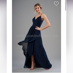 B2 BRIDESMAIDS BY JASMINE B203064 - Cayman Blue, Size 14